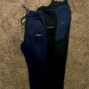 Nike Joggers and YoungLA Shorts